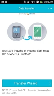 Data Transfer screenshots