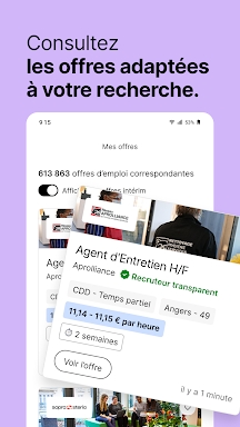 HelloWork : Recherche d'Emploi screenshots