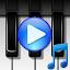 Piano songs with rain icon