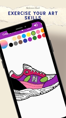 Sneakers Jordan Coloring Pages screenshots