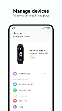 Mi Fitness (Xiaomi Wear) screenshots