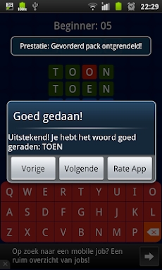 Woord Bingo - NL screenshots