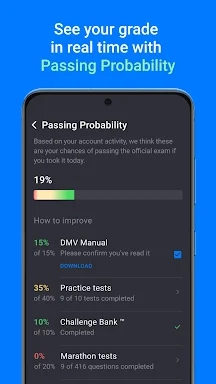 DMV Permit Practice Test Genie screenshots