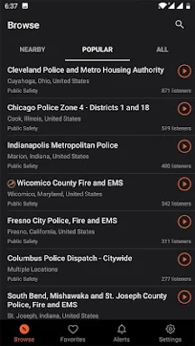Police Scanner - Live Radio screenshots