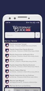 Waterway Guide screenshots