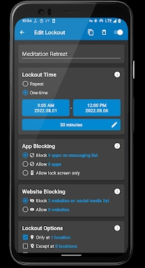 Lock Me Out - App/Site Blocker screenshots