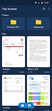Tiny Scanner - PDF Scanner App screenshots