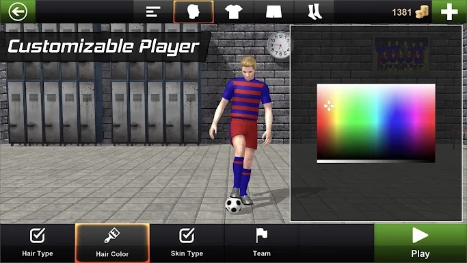 Digital Soccer Free kick 2022 screenshots