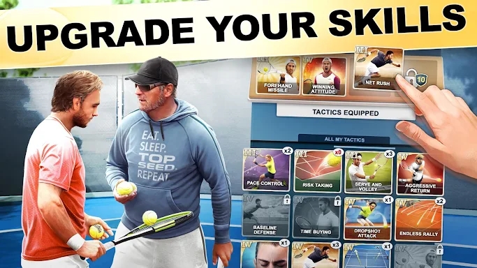 TOP SEED Tennis Manager 2023 screenshots