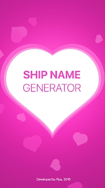 Fandom Ship Names Generator screenshots