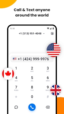 Duo Number - 2nd Phone Line screenshots