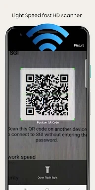 WiFi QrCode Password scanner screenshots