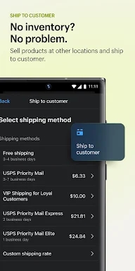 Shopify Point of Sale (POS) screenshots