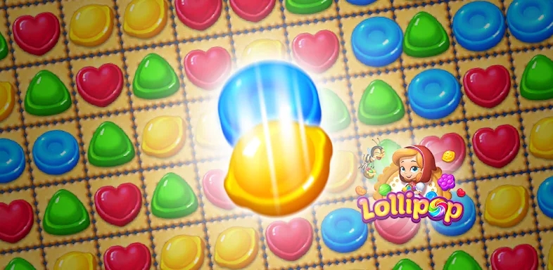Lollipop: Sweet Taste Match 3 screenshots