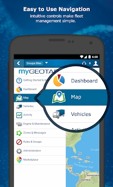 MyGeotab Fleet Management screenshots