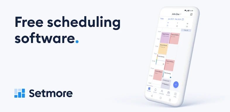 Setmore appointment scheduling screenshots