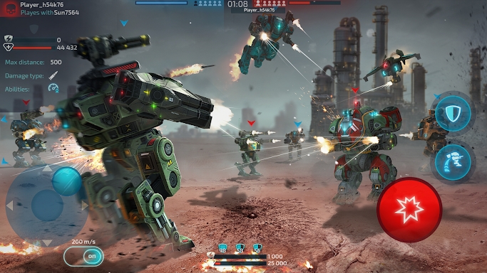 Robot Warfare: PvP Mech Battle screenshots
