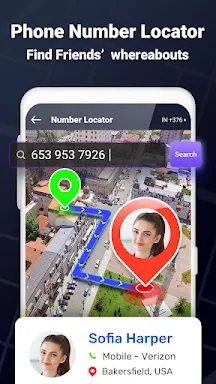 Number Location: Caller id App screenshots