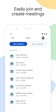 Google Meet (original) screenshots