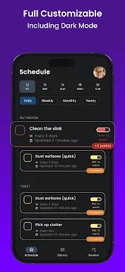 Housy: House Cleaning Schedule screenshots