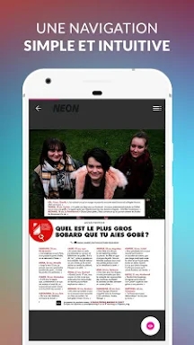 NEON le magazine screenshots