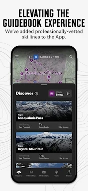 onX Backcountry Trail Maps GPS screenshots