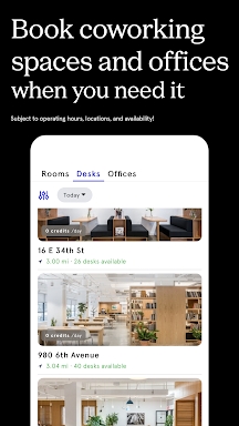 WeWork: Flexible Workspace screenshots