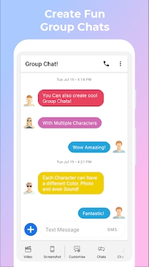 Text Message Creator screenshots