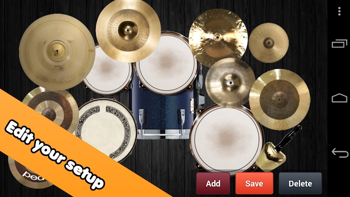 Drum kit screenshots
