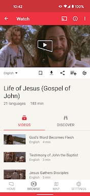 Jesus Film Project screenshots