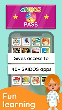 Learning games kids SKIDOS screenshots