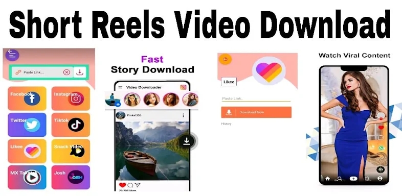 Short Reel and Video Download screenshots