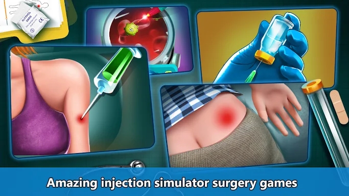 Injection Hospital Doctor Game screenshots