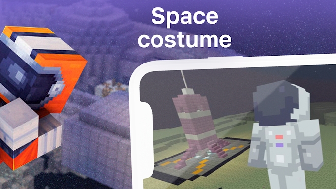 Space Mod mcpe screenshots