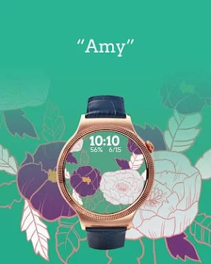 Floral Watch Face screenshots