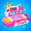 Pink Princess Grocery Market Cash Register icon