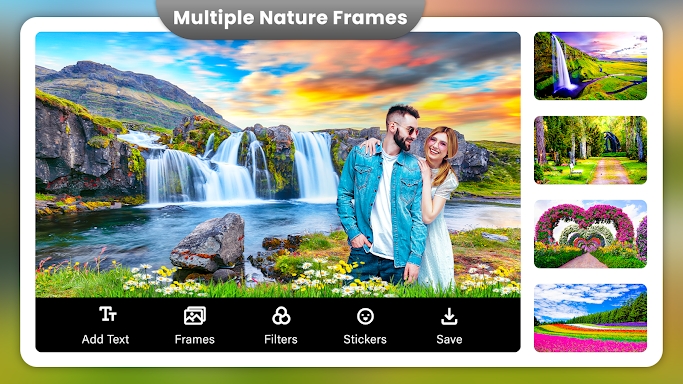 Nature Photo Frames & Editor screenshots