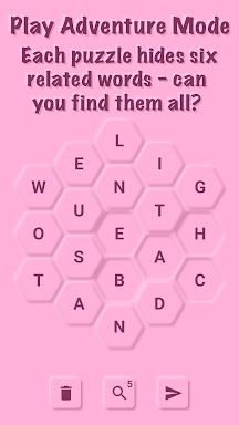 Hex Words: Word Search screenshots