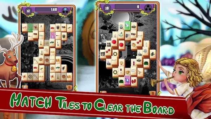 Christmas Mahjong: Holiday Fun screenshots