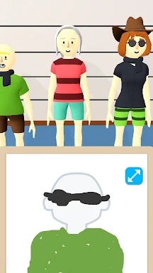 Line Up: Draw the Criminal screenshots