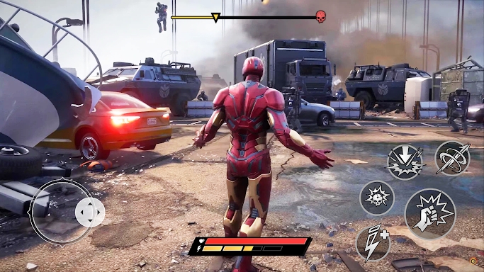 Iron Hero: Superhero Fighting screenshots