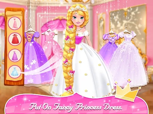 Princess Hair Games For Fun screenshots