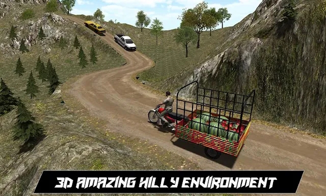 Tuk Tuk Rickshaw Food Truck 3D screenshots