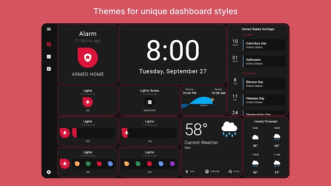 HomeHabit - Smart Home Panel screenshots