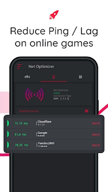 Net Optimizer: Optimize Ping screenshots