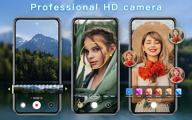 HD Camera - Filter Cam Editor screenshots