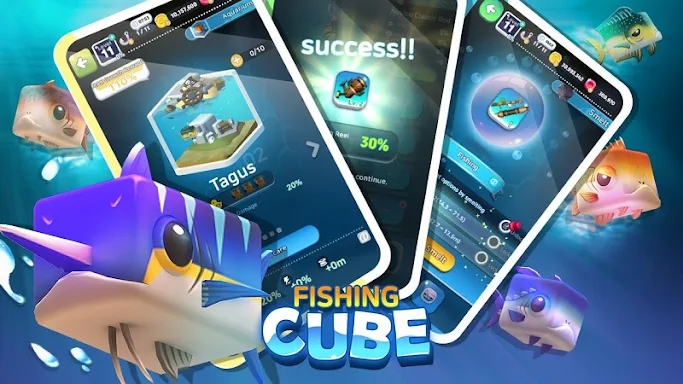 Fishing Cube screenshots