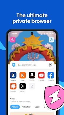 Aloha Browser (Beta) screenshots