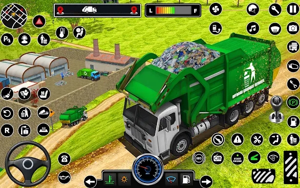 Offroad Garbage Truck Driving screenshots