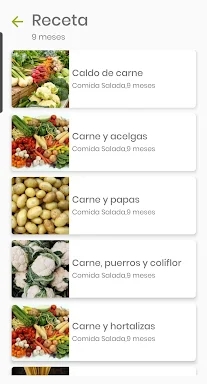 Comida de Bebé: más de 80 recetas saludables screenshots